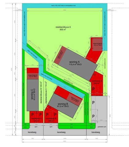 Kavelsplitsing_almere oosterwold