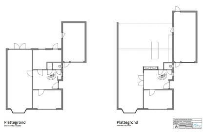 Plattegrond_bestaande-nieuwe situatie