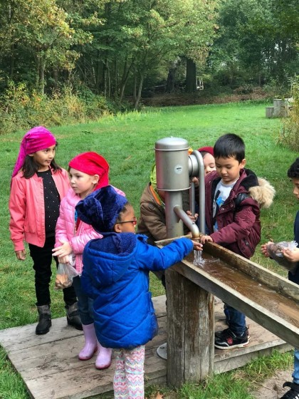 Op avontuur in het bos