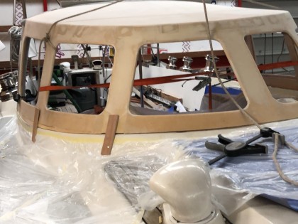 Polyester reparatie