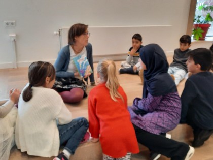 Superjuffie en De Afvaljuf in actie