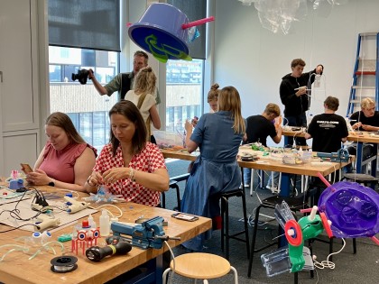 Zorgafval upcycle workshop