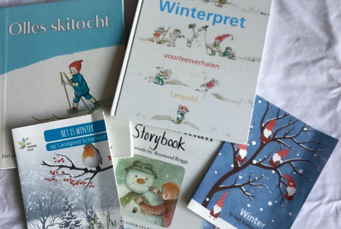 Voorlezen en knutselen thema winter