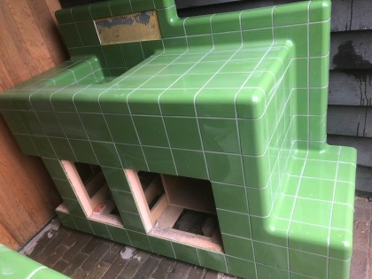 Foto's buitentegel werk