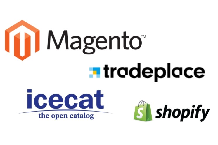 Integraties Magento, Tradeplace, Icecat, Shopify en meer