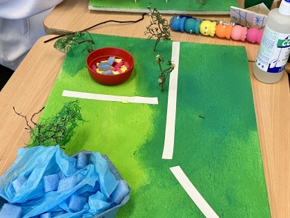 De Afvaljuf - Willemsparkschool maquette groep 7