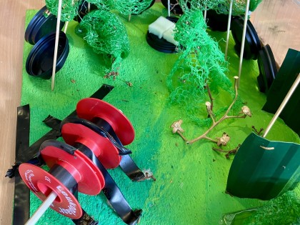 De Afvaljuf - Willemsparkschool maquette groep 7