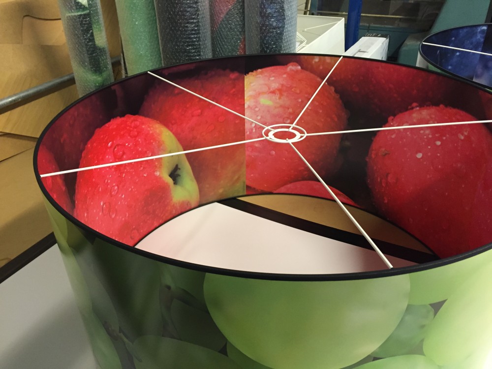 Lampenkappen Westlandsmuseum, fullcolor print