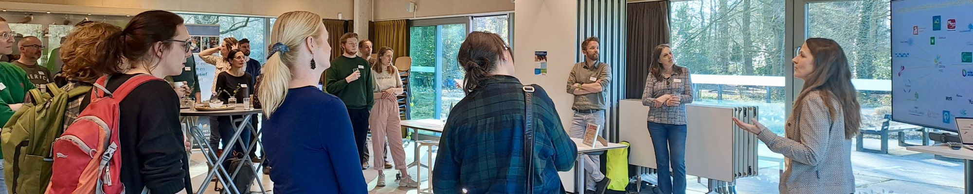 Docenten bij een Inspiratiedag Voortgezet Onderwijs.