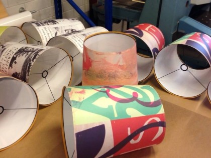 Lampenkappen Volkshotel Amsterdam