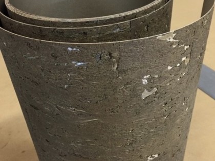 Elites behang gebruikt voor lampenkappen