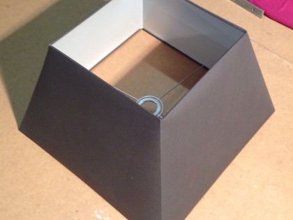 Taps vierkante lampenkap