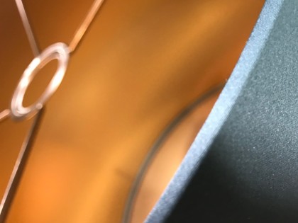 Mooie satijn stof Lampenkap