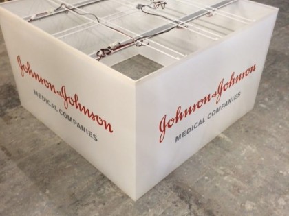 Lampenkappen beursstand Johnson & Johnson