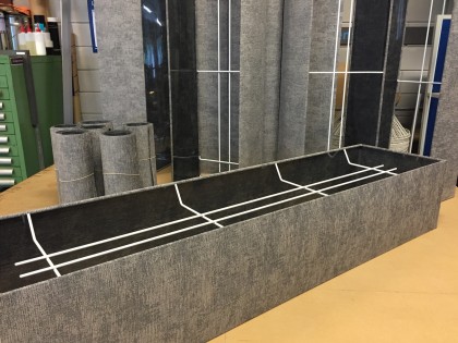 Lampenkappen hoofdkantoor NCOI Hilversum