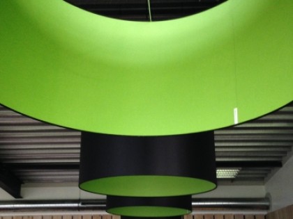 Lampenkappen bij voetbalvereniging Eemnes