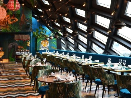 Speciale verlichting restaurant Amsterdam