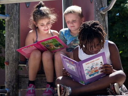 openbare basisschool de ark almere buiten spelen pauze lezen