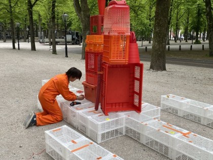 Carolien Adriaansche - construction day Voorhout Monumentaal