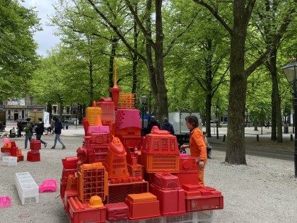 Carolien Adriaansche - construction day Voorhout Monumentaal