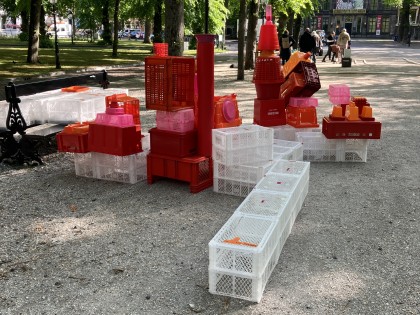 Carolien Adriaansche - construction day Voorhout Monumentaal