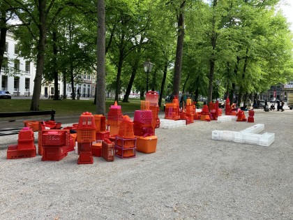 Carolien Adriaansche - construction day Voorhout Monumentaal
