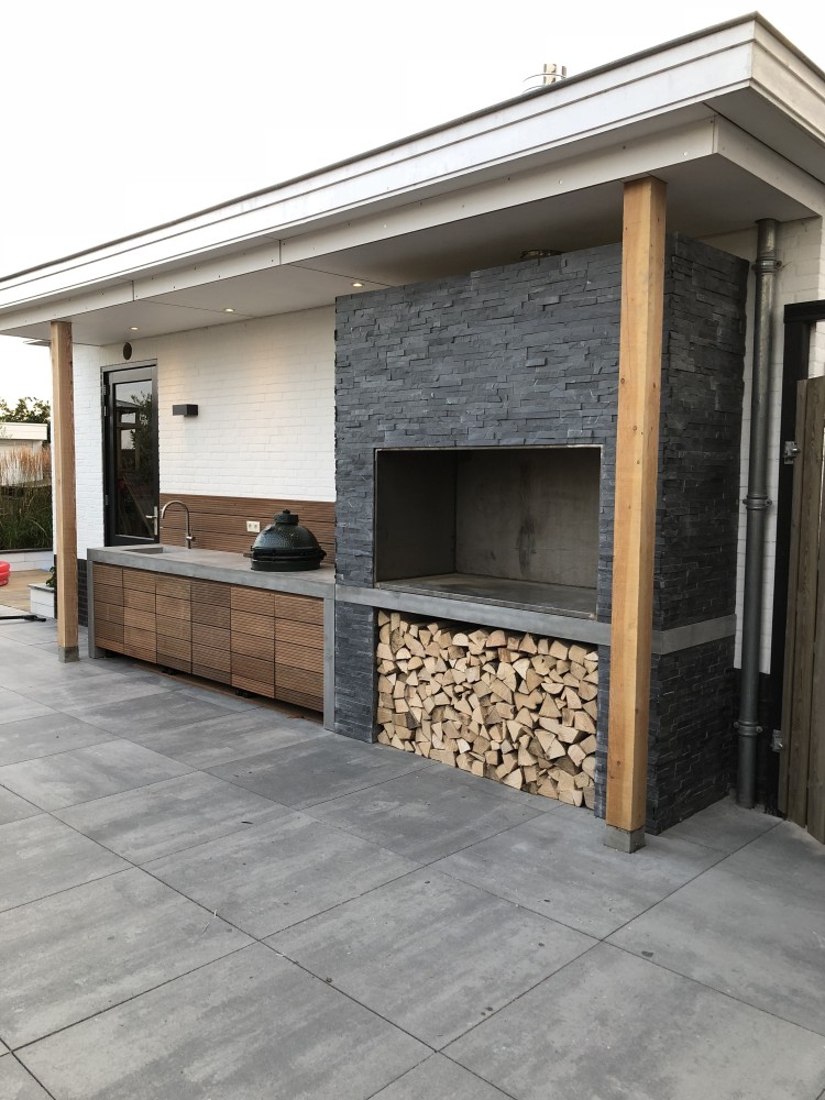 Buitenkeuken in Noordwijk