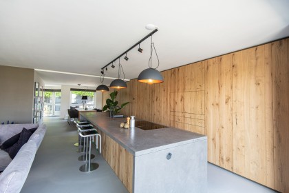 Oud houten moderne keuken7