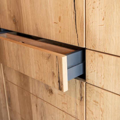 Oud houten moderne keuken3