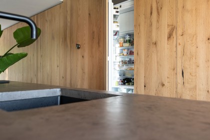 Oud houten moderne keuken6
