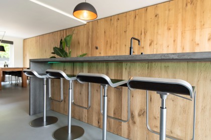 Oud houten moderne keuken9