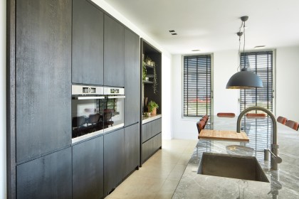 handgemaakte keuken en interieur in villa Eemnes1