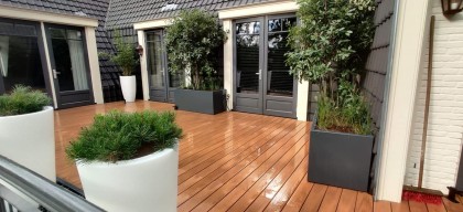 Aanleg Dakterras in Laren