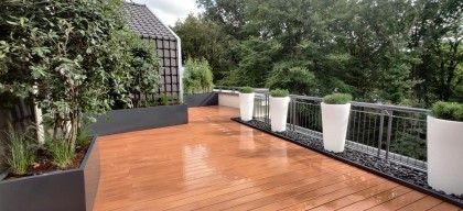 Aanleg Dakterras in Laren