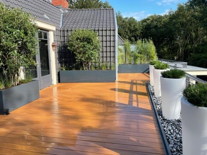 Aanleg Dakterras in Laren