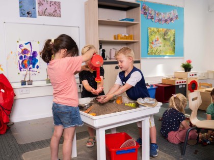 Spelen zandtafel