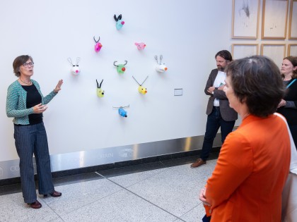 Carolien Adriaansche - Art at EP - opening exhibition - Alexis HAULOT