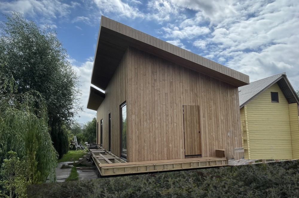 Circulaire woning zonder betonfundering