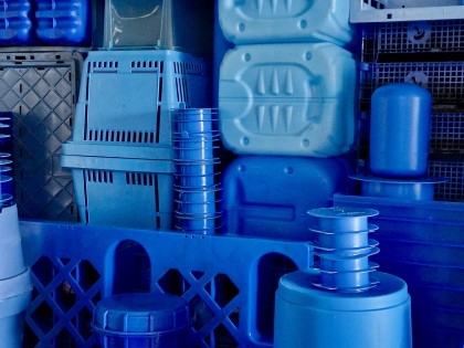 De Blauwe Stad (detail) in de Groene Afslag