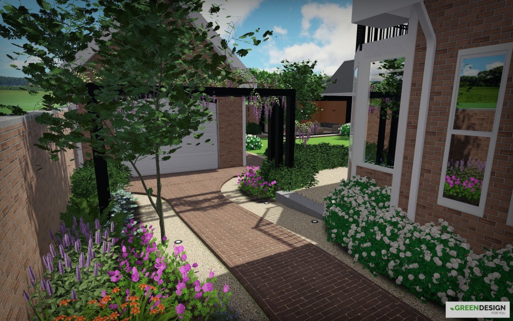 3D tuinontwerp Eemnes