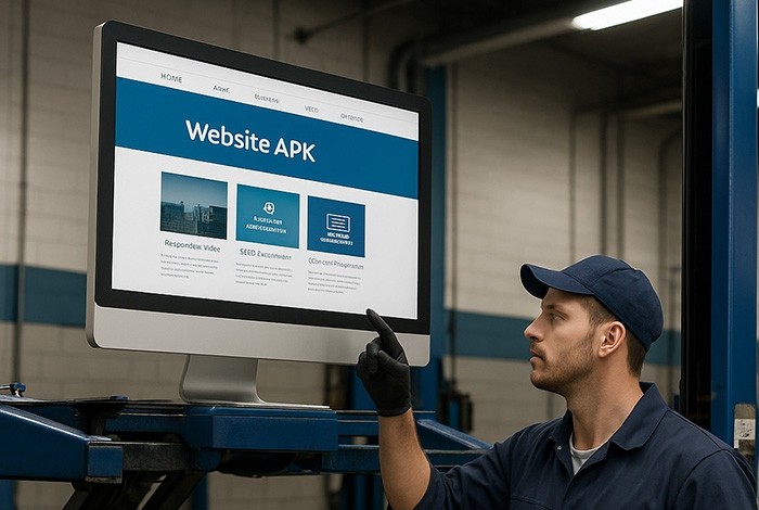 Website APK in garage