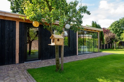 Florence trendhout met glas