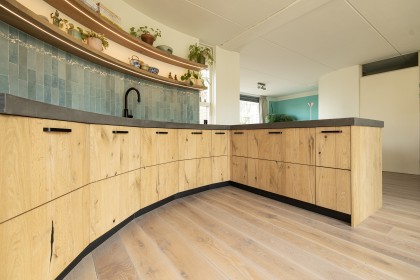 Ronde keuken houten 7