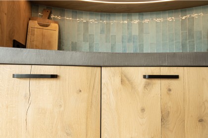Ronde keuken houten 9
