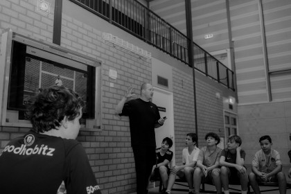 Brugklassers 2025 op het Erfgooiers College in Huizen.