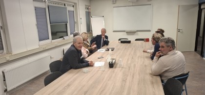 In gesprek met burgemeester Meijer op de Ondernemersavond