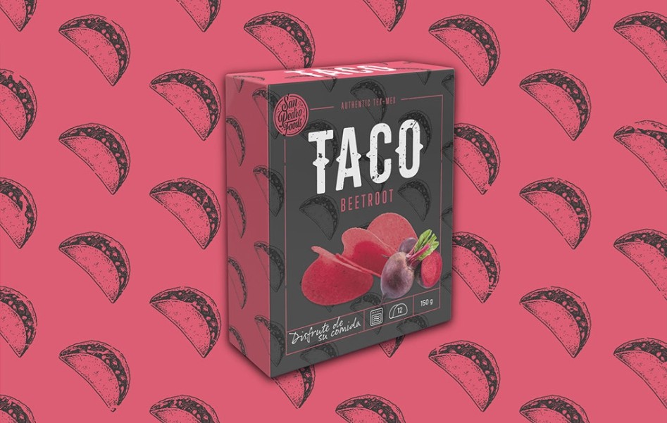 Taco Shells Beetroot