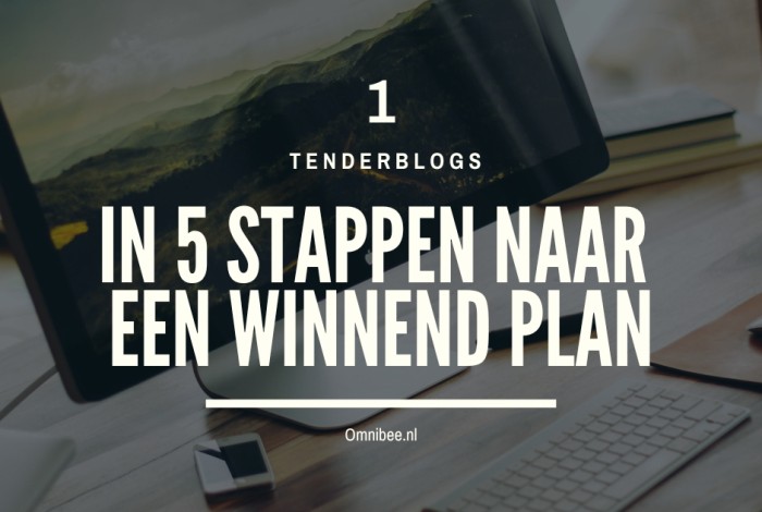 In 5 stappen naar een winnend plan