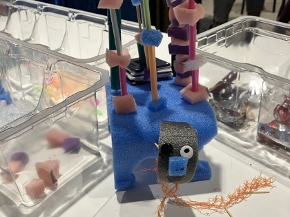 De Afvaljuf - workshop  met plastic afval