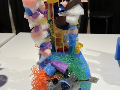 De Afvaljuf - workshop  met plastic afval